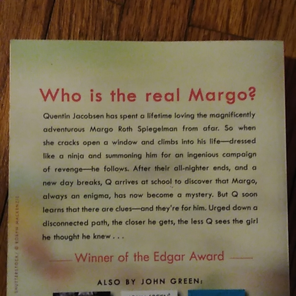 John Green--Paper Towns EUC - Picture 2 of 2